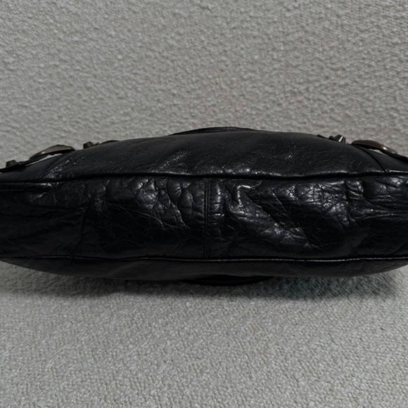 Authentic Balenciaga Women's First City Bag Mini In Black - Picture 3 of 16